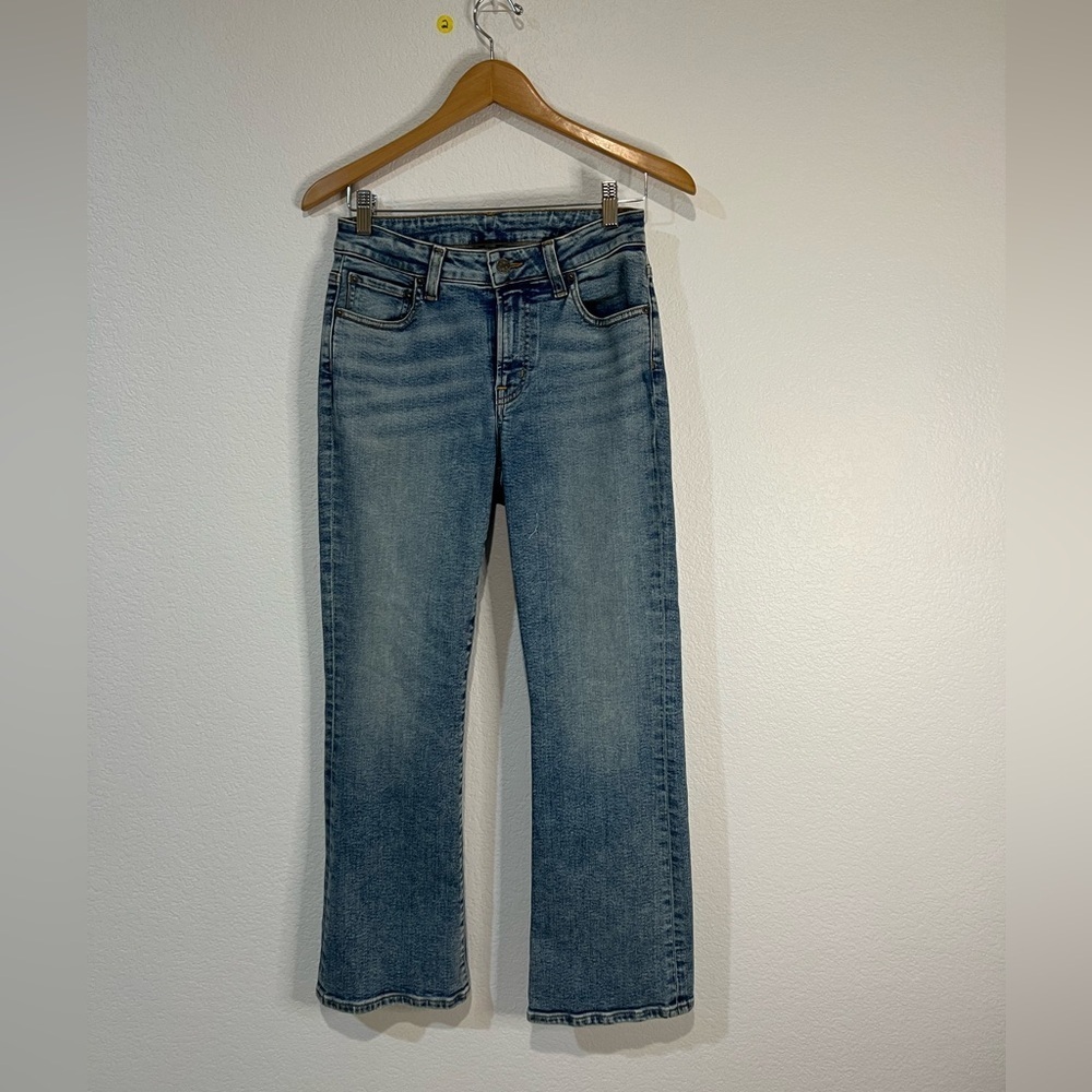 Edwin blue flare ankle‎ length bell bottom jeans sample sale 26